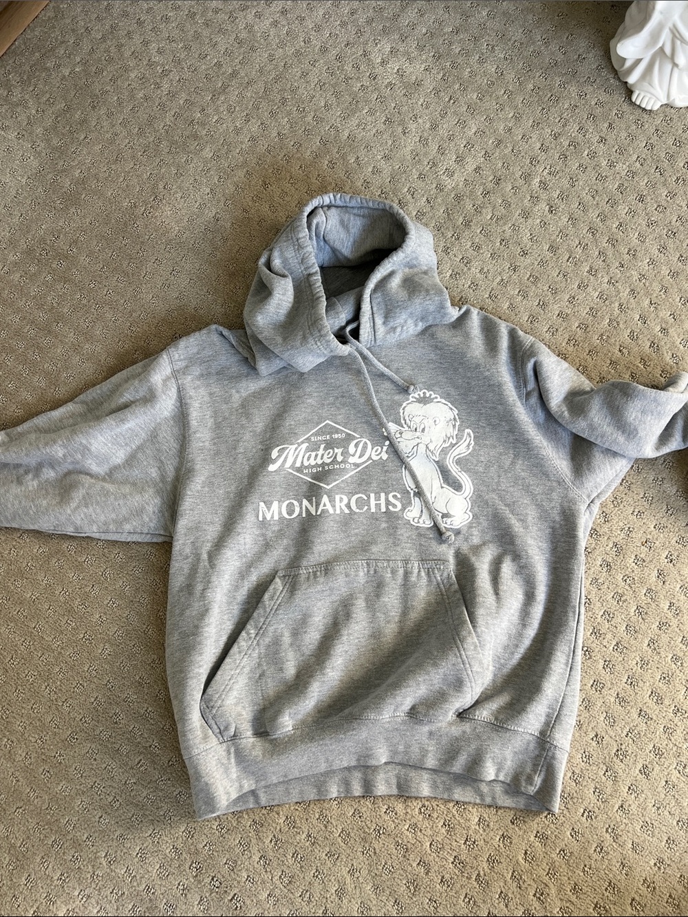 Monarchs Gray Pullover Hoodie